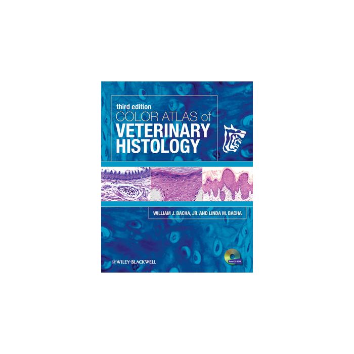 Color Atlas of Veterinary Histology, 3/ed.  Bacha William J.; Bacha Linda M.  Wiley-Blackwell  9780470958513