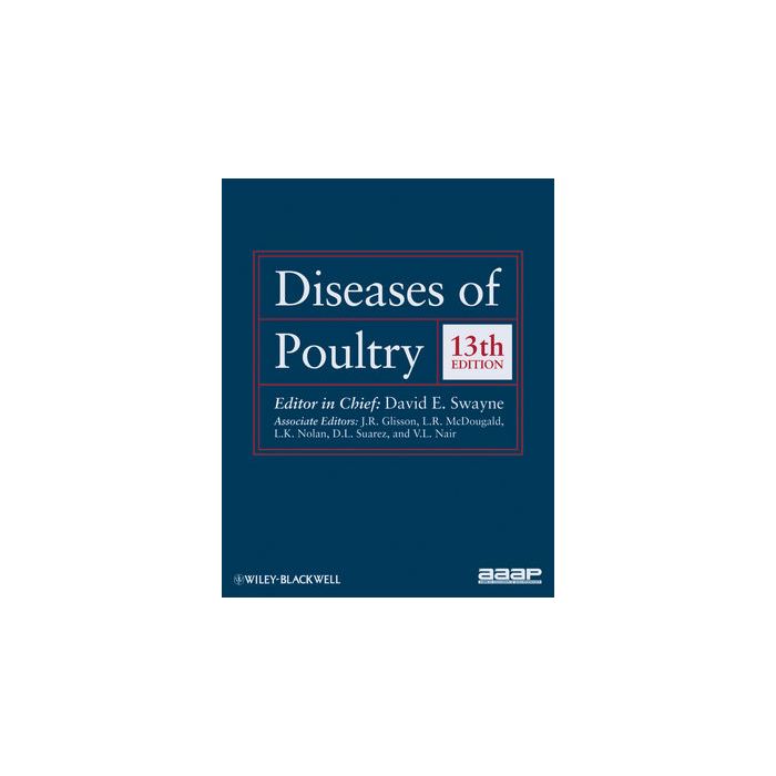 Diseases of Poultry, 13ed.  AA.VV.  Wiley - Blackwell  9780470958995