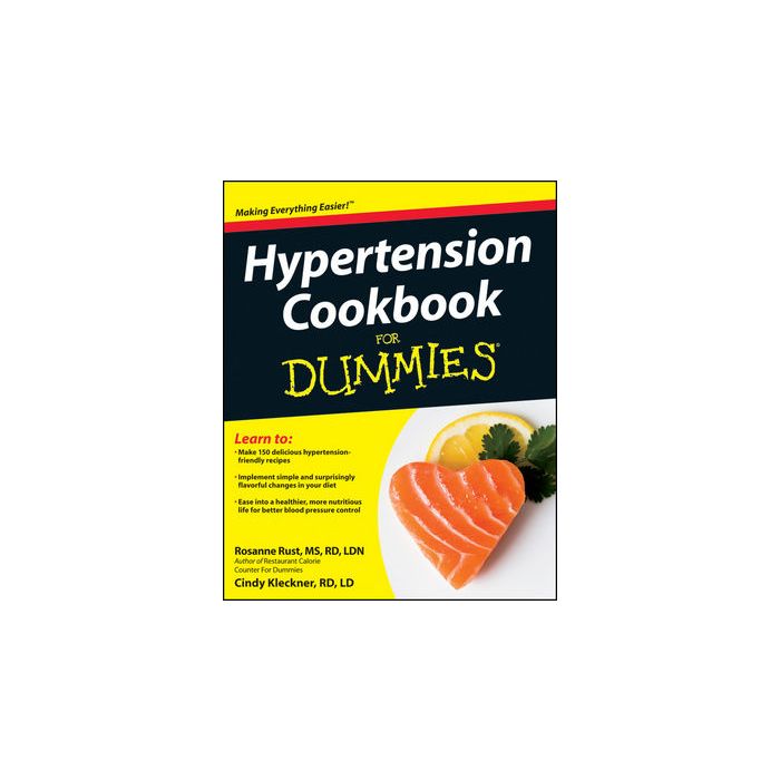 Hypertension Cookbook For Dummies  Rust Rosanne; Kleckner Cynthia  Wiley - Blackwell  9781118095133