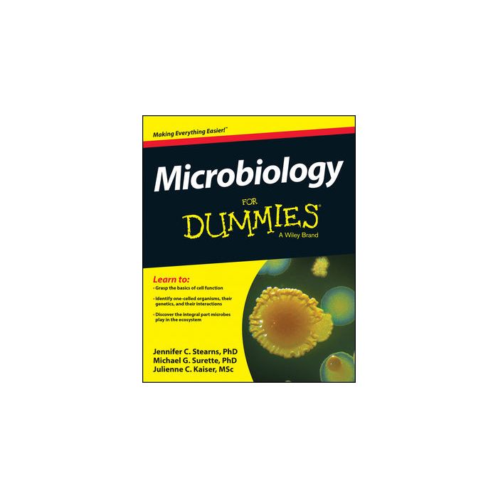 Microbiology For Dummies  Stearns Jennifer; Surette Michael  Wiley - Blackwell  9781118871188 Microbiology For Dummies  Stearns Jennifer; Surette Michael  Wiley - Blackwell  9781118871188