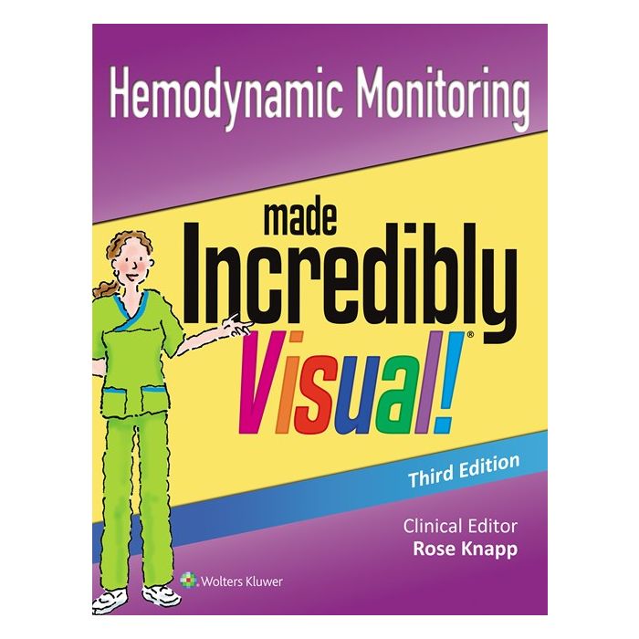 Hemodynamic Monitoring Made Incredibly Visual, 3ed.  AA.VV.  LIPPINCOTT Williams and Wilkins  9781496306999