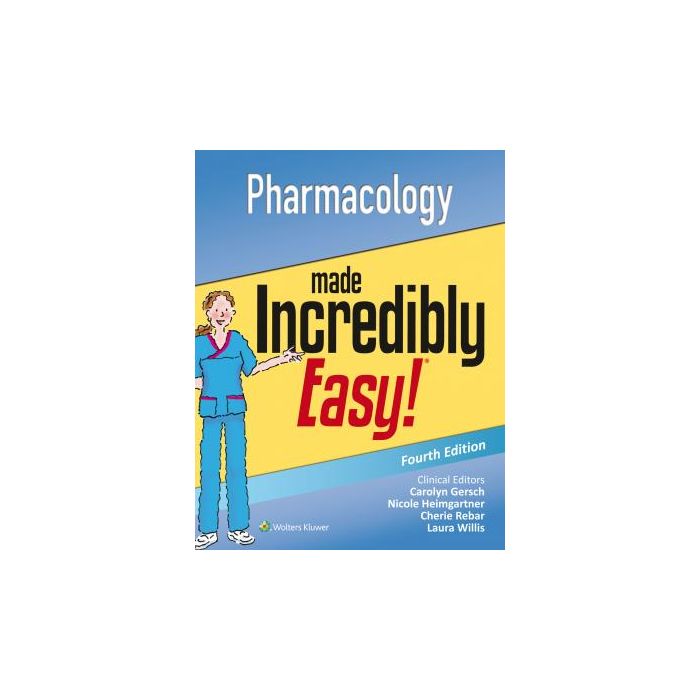 Pharmacology Made Incredibly Easy, 4/ed.  AA.VV.  LIPPINCOTT Williams and Wilkins  9781496326324