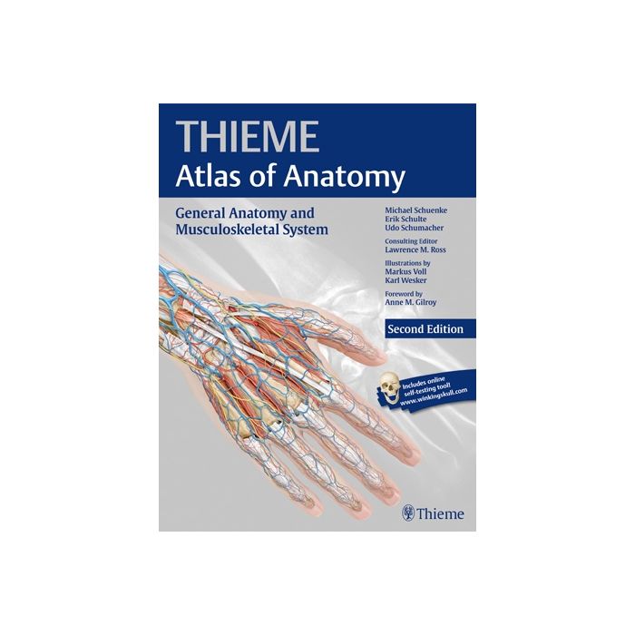 General Anatomy and Musculoskeletal System (THIEME Atlas of Anatomy), 2/ed.  Schuenke Michael; Schulte Erik; Schumacher Udo; Ross Lawrence M.  Thieme Medical Publishers  9781604069228