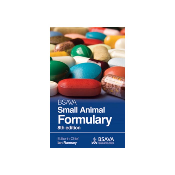 BSAVA Small Animal Formulary, 8ed.  Ramsey Ian  Wiley - Blackwell  9781905319657