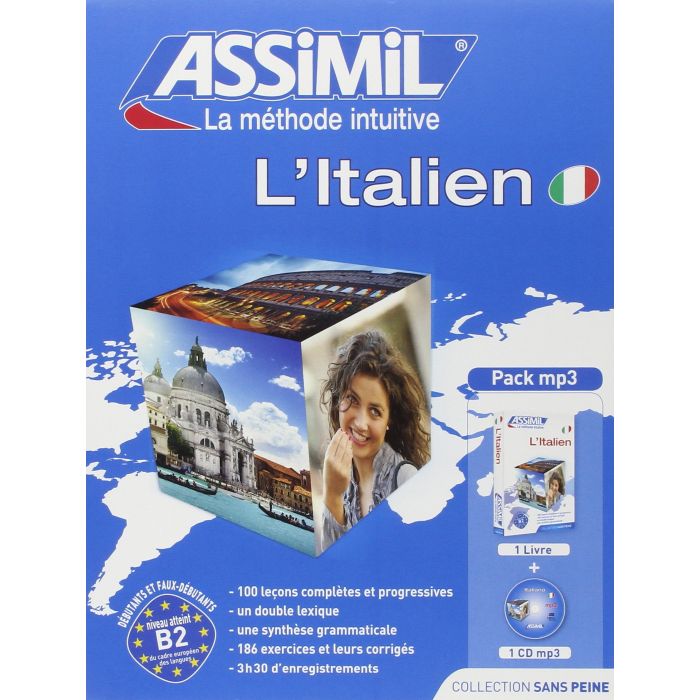 L'Italien - Collection sans Peine  Olivieri Anne-Marie  Assimil  9782700570687