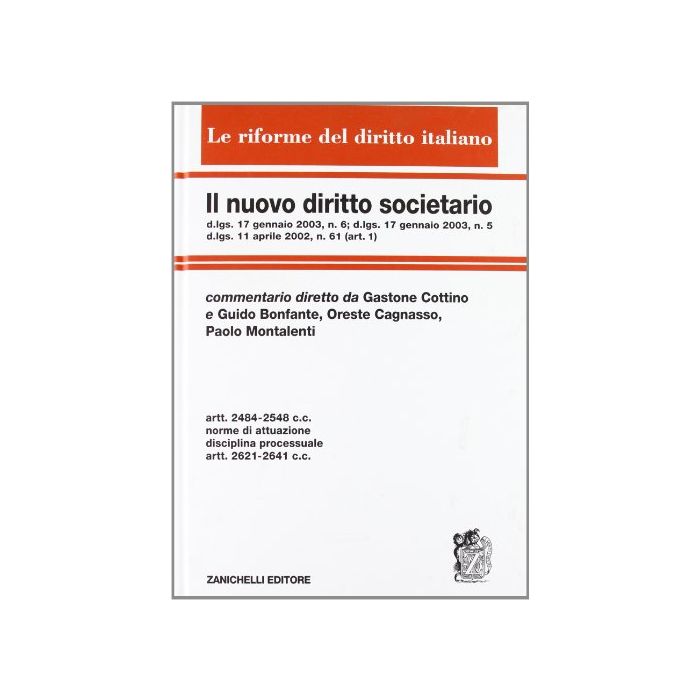 Il Nuovo Diritto Societario 