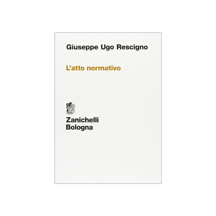 L' Atto Normativo 