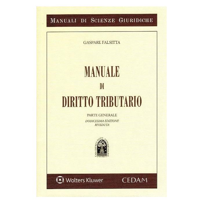 Falsitta manuale di diritto tributario 2023 cedam