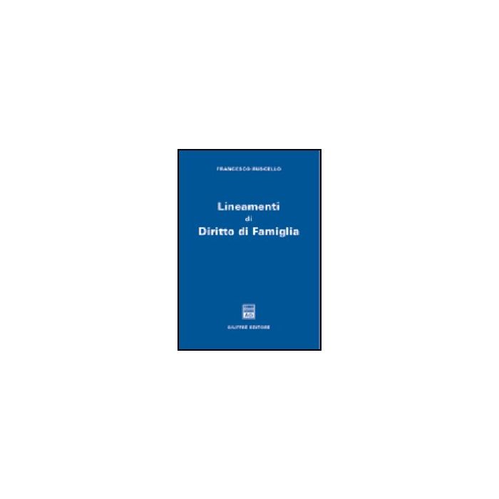 Lineamenti Di Diritto Di Famiglia - Ruscello Francesco - Giuffre' - 9788814121241