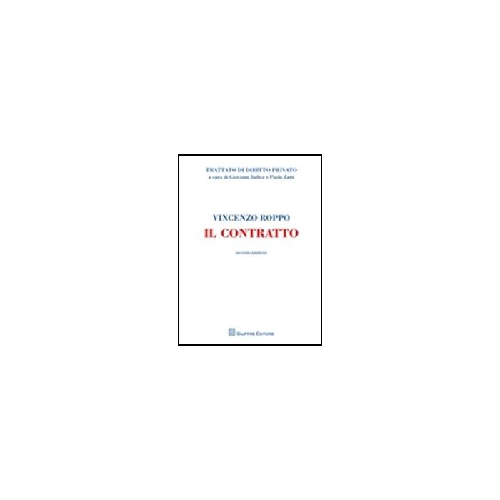 Il Contratto  - Roppo Vincenzo - Giuffre' - 9788814157066