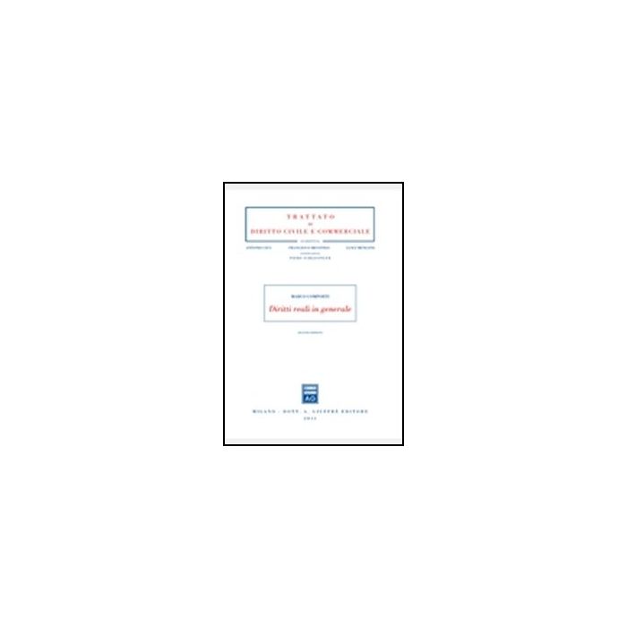 Diritti Reali In Generale - Comporti Marco - Giuffre' - 9788814161155