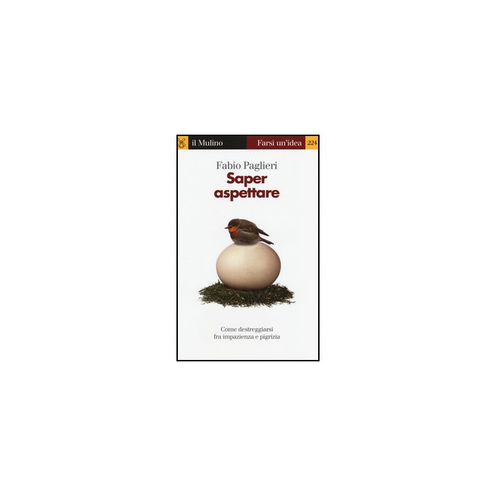 Saper Aspettare. Come Destreggiarsi Fra Impazienza E Pigrizia - Paglieri Fabio - Il Mulino - 9788815250728