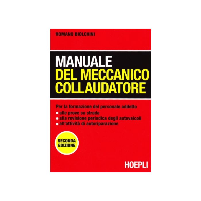 Manuale Del Meccanico Collaudatore