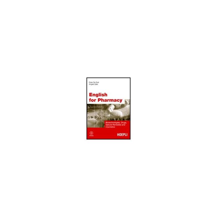 English For Pharmacy. Con Cd Audio English For Pharmacy. Con Cd Audio