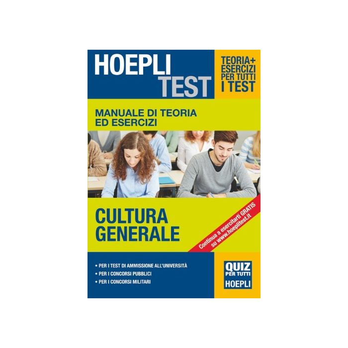 Manuale Di Teoria Ed Esercizi Cultura Generale