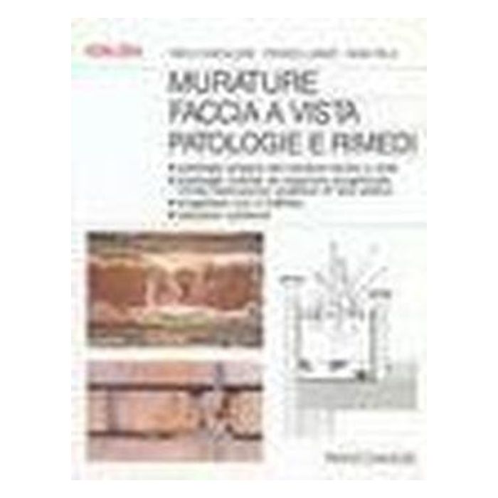 Murature Faccia A Vista, Patologie E Rimedi. Patologie Proprie Del Mattone Faccia A Vista. Patologie Indotte Da Imperizia Progettuale, Errata Esecuzione, Problemi... - Giacalone Paola; Laner Franco; Pala Anna - Franco Angeli - 9788820499242