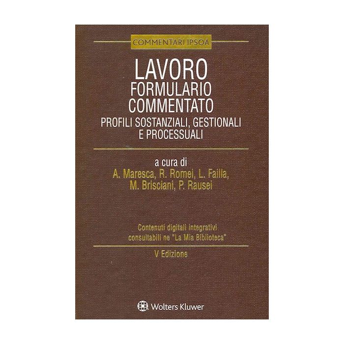 maresca romei lavoro formulario commentato profili sostanziali gestionali e processuali ipsoa 2021 maresca romei lavoro formulario commentato profili sostanziali gestionali e processuali ipsoa 2021