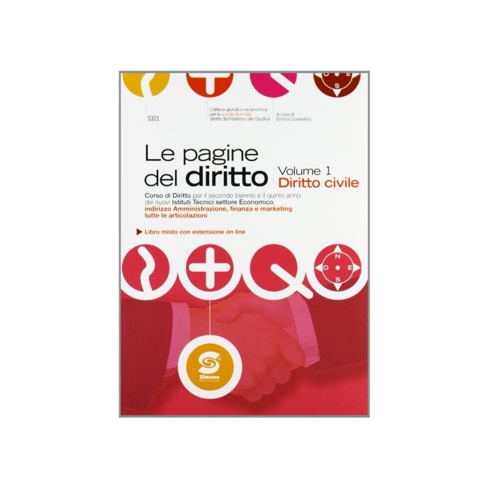Pagine Del Diritto. Vol. Unico. Con Espansione Online. Per Gli Ist. Tecnici E  Professionali -  - Simone - 9788824432023