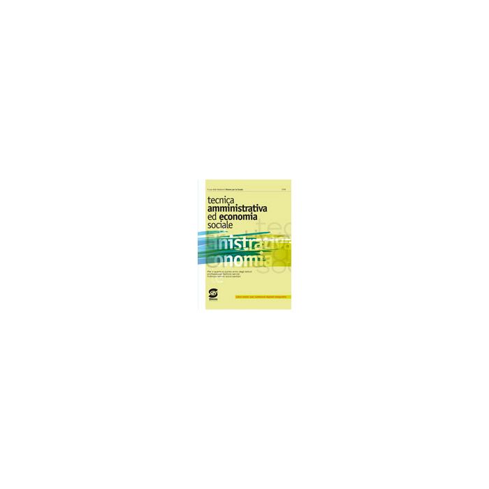 Tecnica Amministrativa Ed Economia Sociale. Con E-book. Con Espansione Online.  Per Le Scuole Superiori -  - Simone - 9788824436571