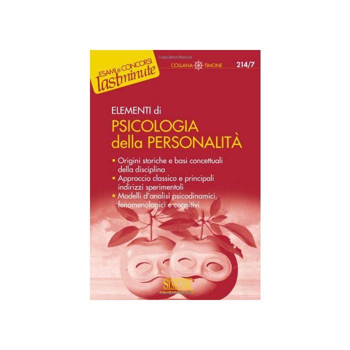 Elementi Di Psicologia Della Personalita' -  - Simone - 9788824453110