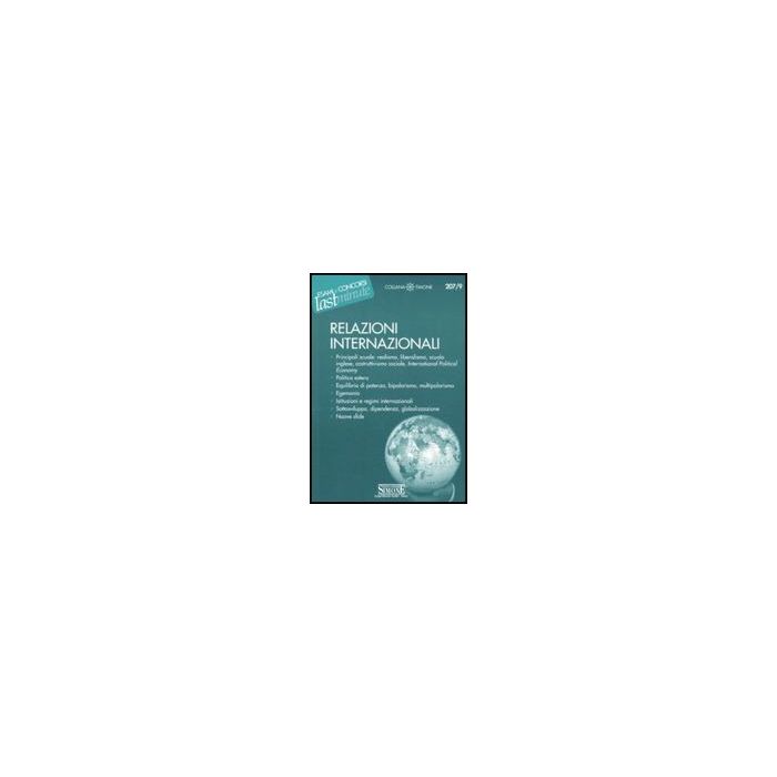 Relazioni Internazionali - Cammilli G. - Simone - 9788824453868 Relazioni Internazionali - Cammilli G. - Simone - 9788824453868