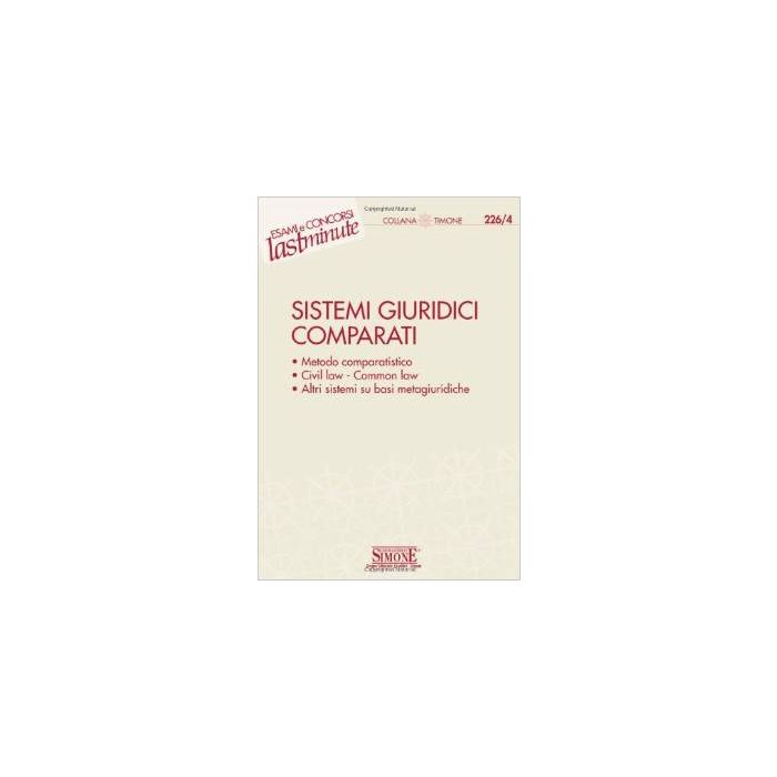 Sistemi Giuridici Comparati - - Simone - 9788824460286 Sistemi Giuridici Comparati - - Simone - 9788824460286