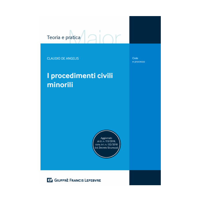 I procedimenti civili minorili Claudio De Angelis Giuffre