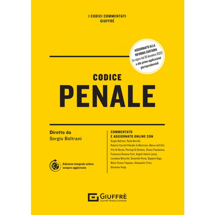 Codice penale commentato 2023 Codice penale commentato 2023