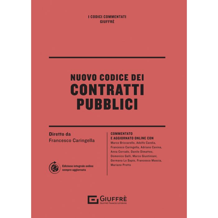 Nuovo codice dei contratti pubblici 2023 giuffre Nuovo codice dei contratti pubblici 2023 giuffre