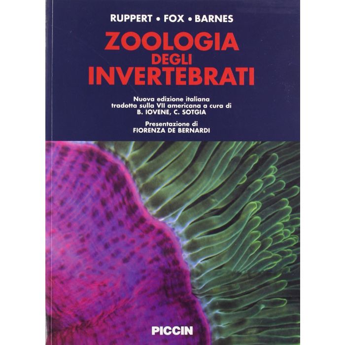 Ruppert Zoologia degli invertebrati Piccin Fox Barnes libro