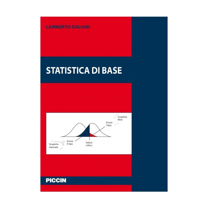Statistica di base Soliani Lamberto Piccin Editore 9788829927463 Statistica di base Soliani Lamberto Piccin Editore 9788829927463