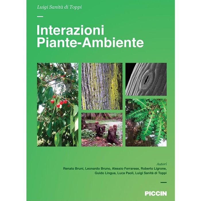 Luigi Sanità di Toppi Interazioni Piante-Ambiente Piccin editore