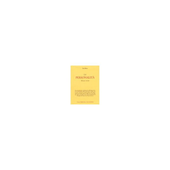 La Personalita. Misura E Teoria  - Kline Paul - Astrolabio - 9788834007976