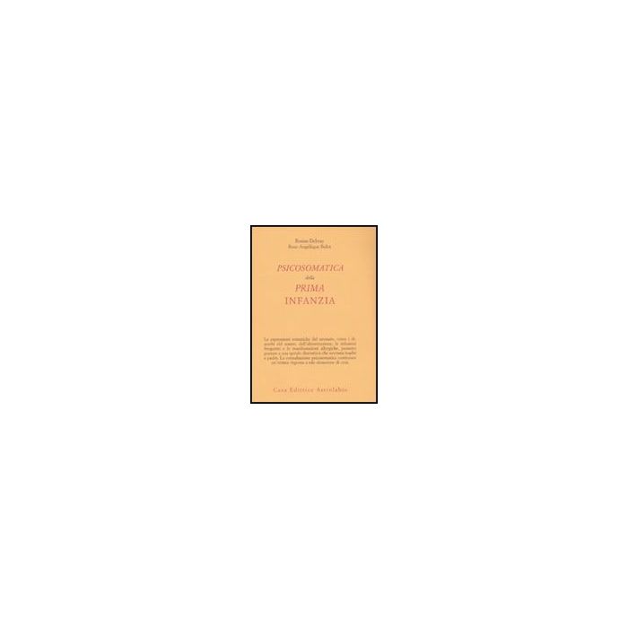 Psicosomatica Della Prima Infanzia - Derbray Belot - Astrolabio - 9788834015650