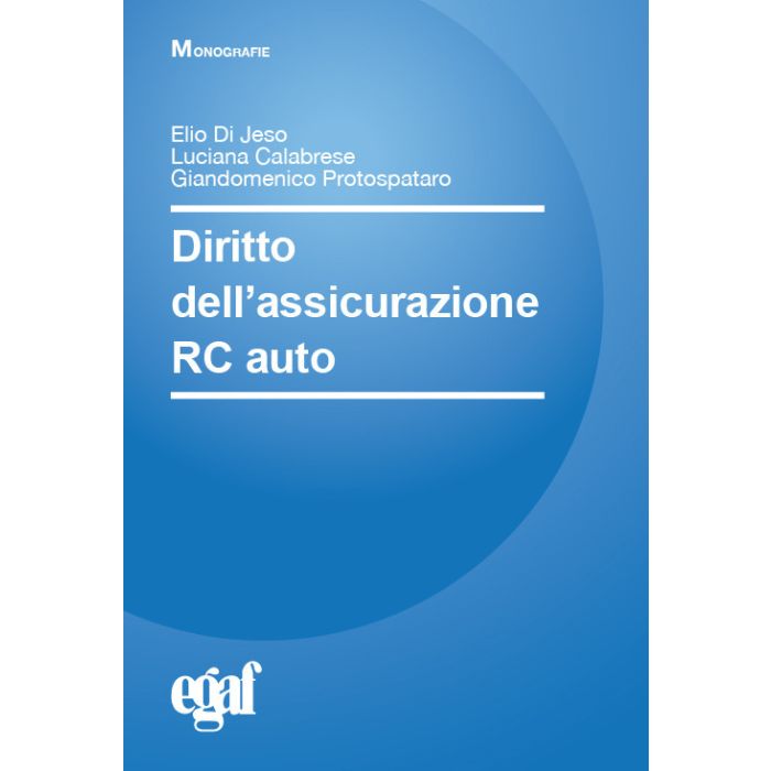 Diritto dell'assicurazione RC auto egaf 2024