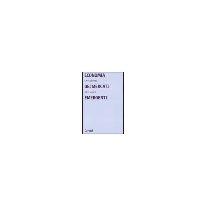Economia Dei Mercati Emergenti