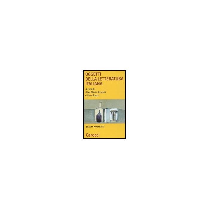 Oggetti Della Letteratura Italiana Oggetti Della Letteratura Italiana