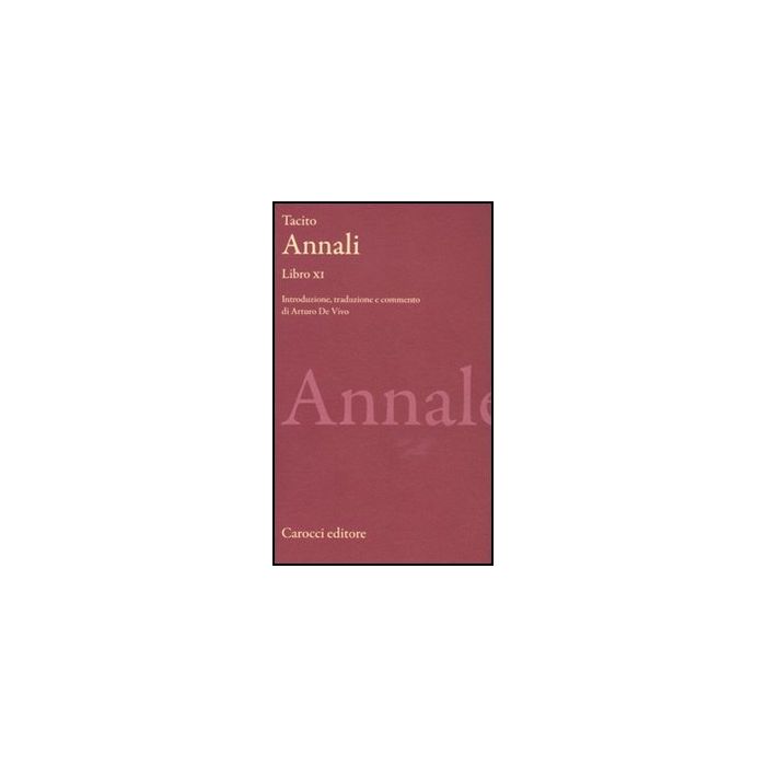 Annali. Libro Xi