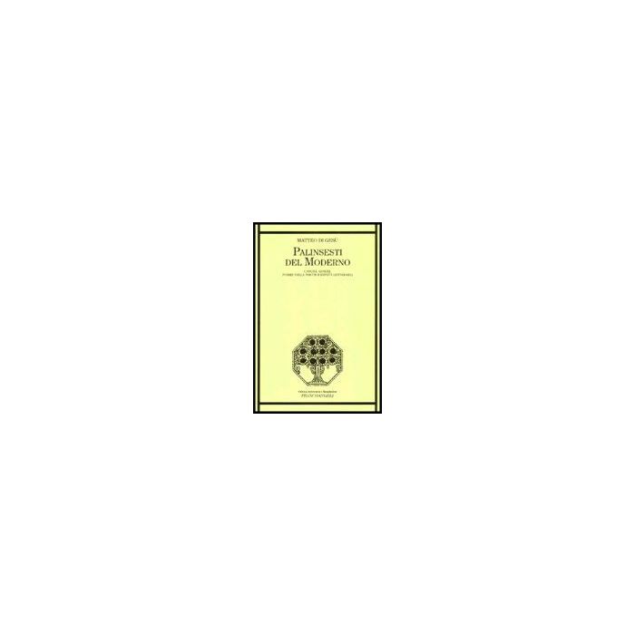 Palinsesti Del Moderno. Canoni, Generi E Forme Della Postmodernita' Letteraria - Di Gesu' Matteo - Franco Angeli - 9788846464712