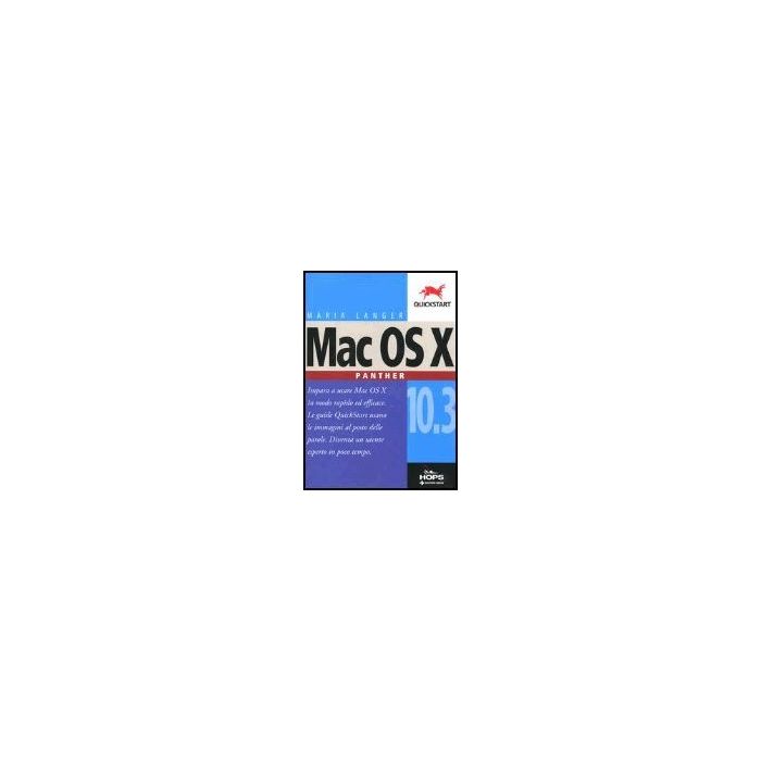 Mac Os X 10.3 Panther