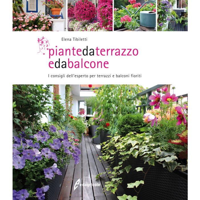 Piante da terrazzo e da balcone. I consigli dell'esperto per terrazzi e balconi fioriti  Tibiletti Elena  Edagricole / Il Sole 24 Ore  9788850654550 Piante da terrazzo e da balcone. I consigli dell'esperto per terrazzi e balconi fioriti  Tibiletti Elena  Edagricole / Il Sole 24 Ore  9788850654550