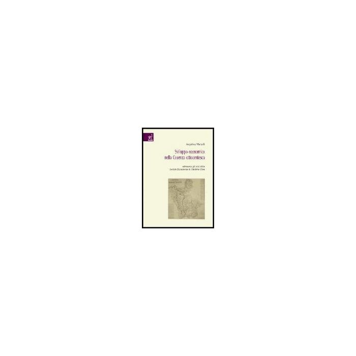 Sviluppo Economico Nella Cosenza Ottocentesca - Marcelli Angelina - Aracne - 9788854804135