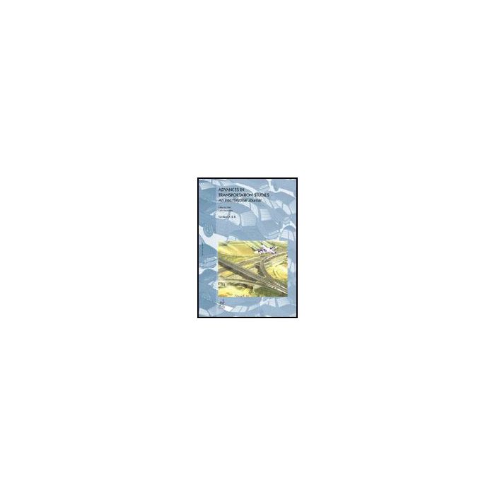 Advances In Transportation Studies. An International Journal (2007) - Di Benedetto A.  - Aracne - 9788854812741