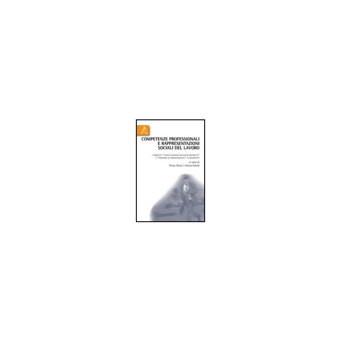 Competenze Professionali E Rappresentazioni Sociali Del Lavoro. I Progetti  «tuscia Integra Relatium Distretti» E «percorsi Di Orientamento» A Confronto - Bocci E. ; Natali E.  - Aracne - 9788854829725