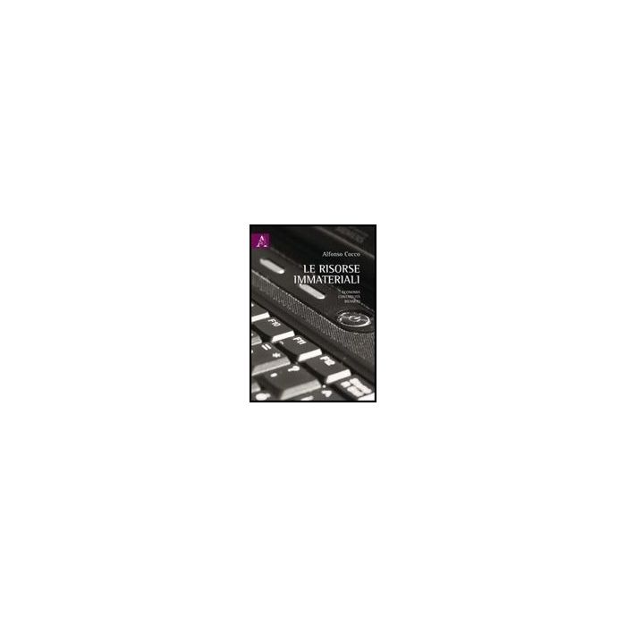 Le Risorse Immateriali. Economia, Contabilita', Bilancio  - Cocco Alfonso - Aracne - 9788854838635