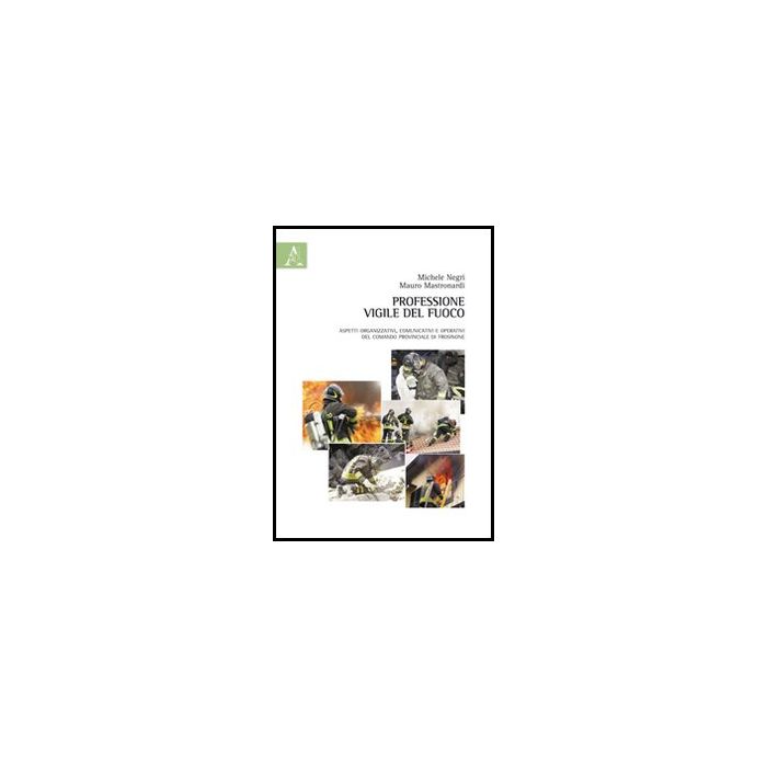 Professione Vigile Del Fuoco. Aspetti Organizzativi, Comunicativi E Operativi  Del Comando Provinciale Di Frosinone - Mastronardi Mauro; Negri Michele - Aracne - 9788854846050
