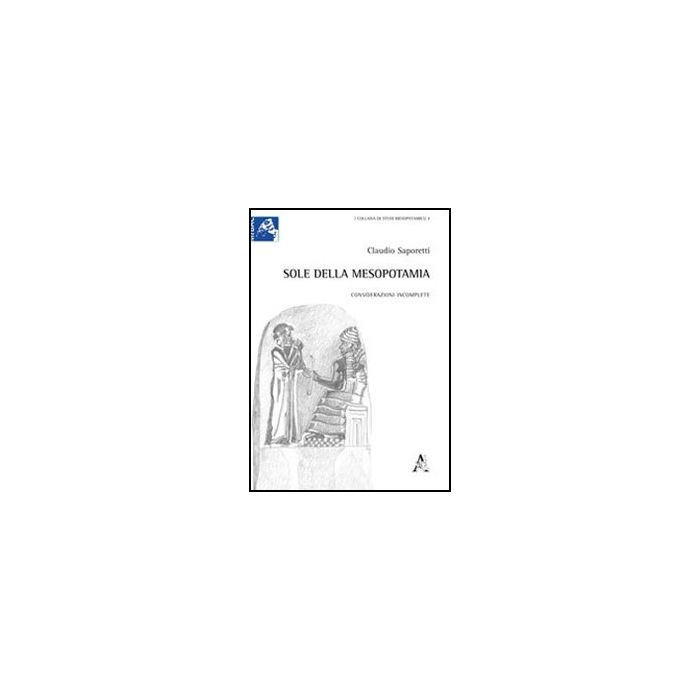 Sole Della Mesopotamia. Considerazioni Incomplete - Saporetti Claudio - Aracne - 9788854853423
