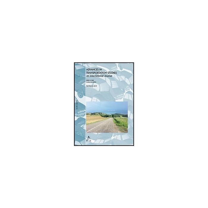 Advances In Transportation Studies. An International Journal (2013) - Benedetto A.  - Aracne - 9788854861176