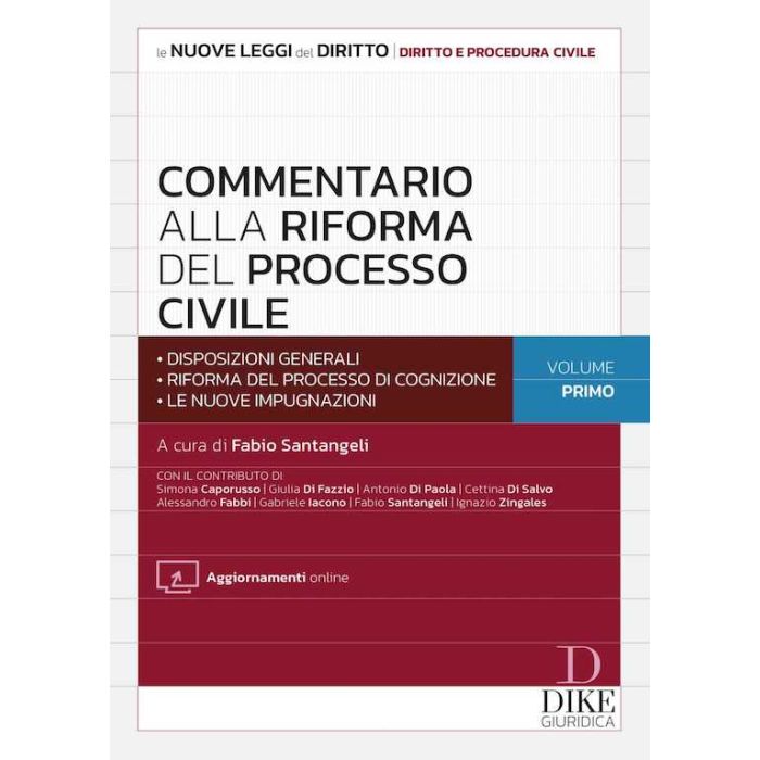 Commentario alla riforma del processo civile 2023 dike Commentario alla riforma del processo civile 2023 dike