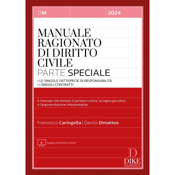 Manuale ragionato di diritto civile parte speciale 2024 caringella dimatteo dike Manuale ragionato di diritto civile parte speciale 2024 caringella dimatteo dike